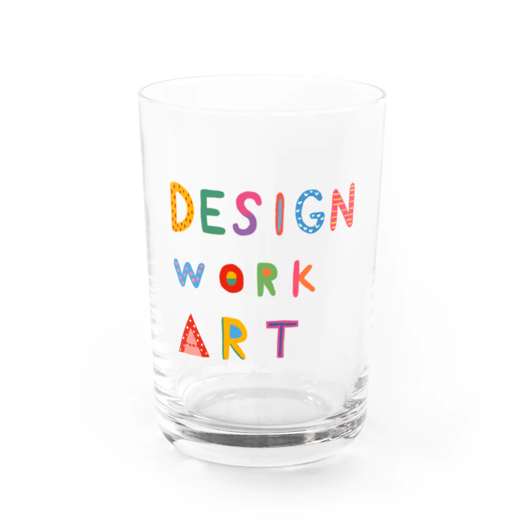 asobitoのDESIGN WORK ART  Water Glass :front