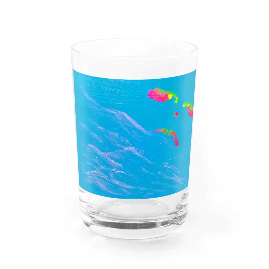 SHIJIMIのおめざめちゃん Water Glass :front