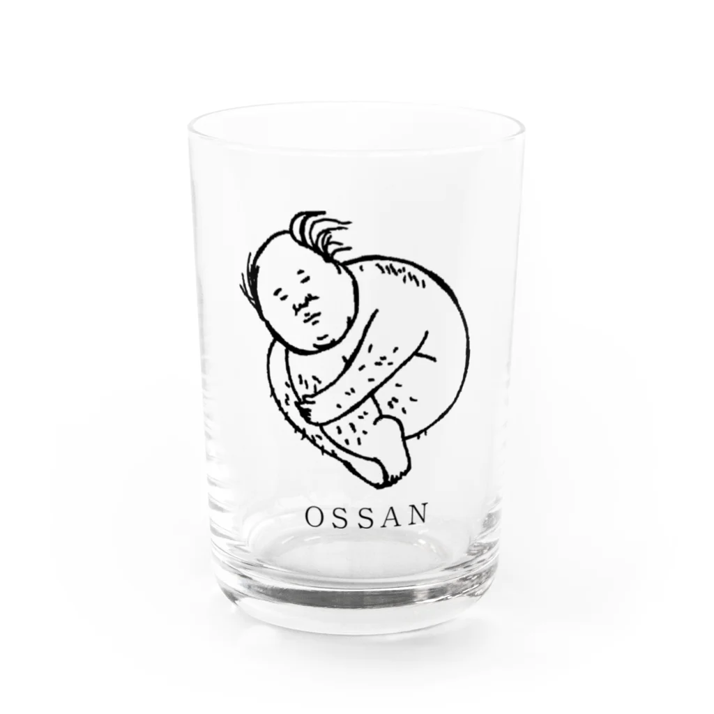 ゆりだいんのossan Water Glass :front