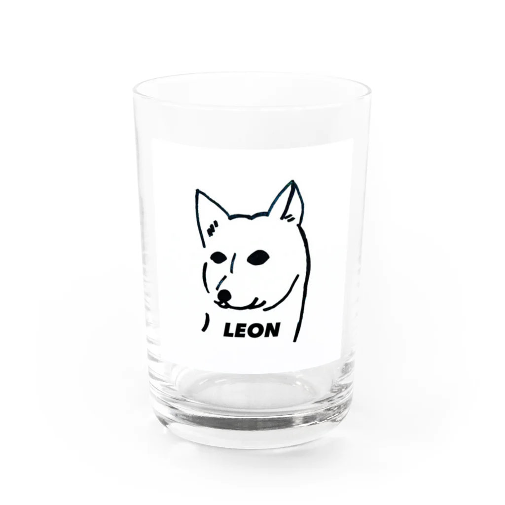 レオンのおうちのLEON号 Water Glass :front