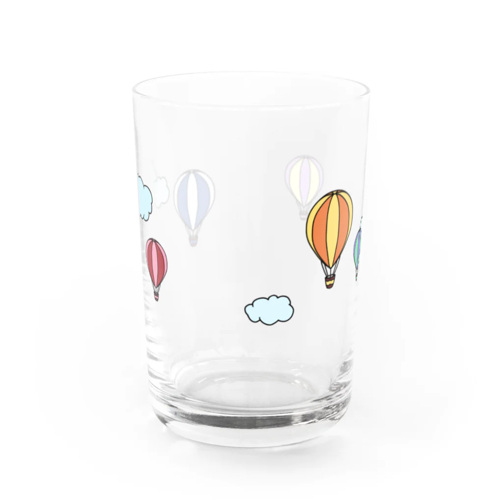 lemon16🍋れもんいろの空飛ぶ乗り物 Water Glass :front