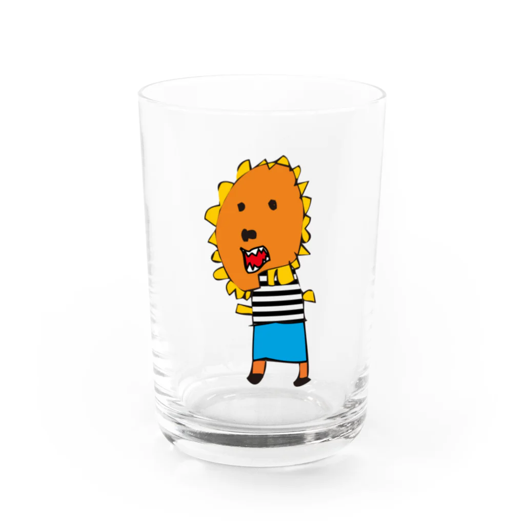 CHU〜NANのらいよんみるくグラス Water Glass :front