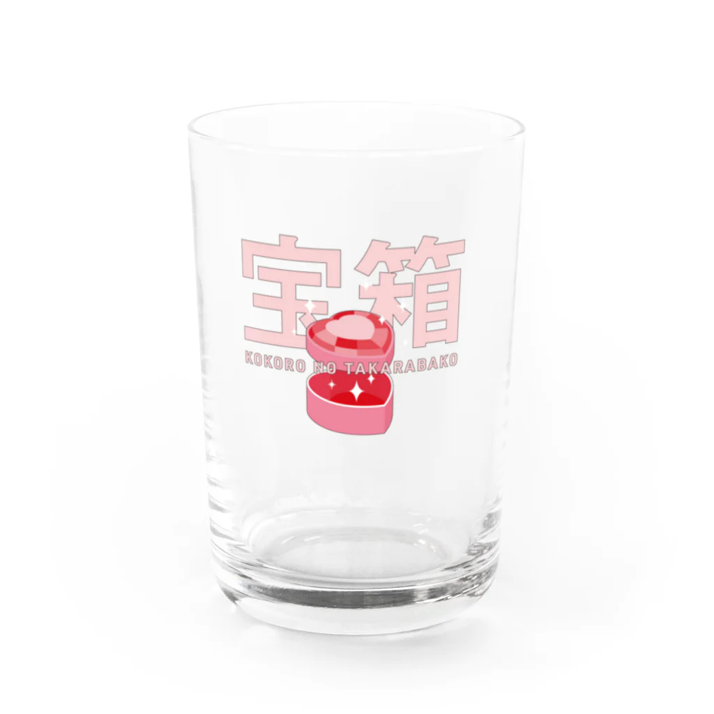 まちこ / 江野のKOKORO NO TAKARABAKO_SKELETON Water Glass :front