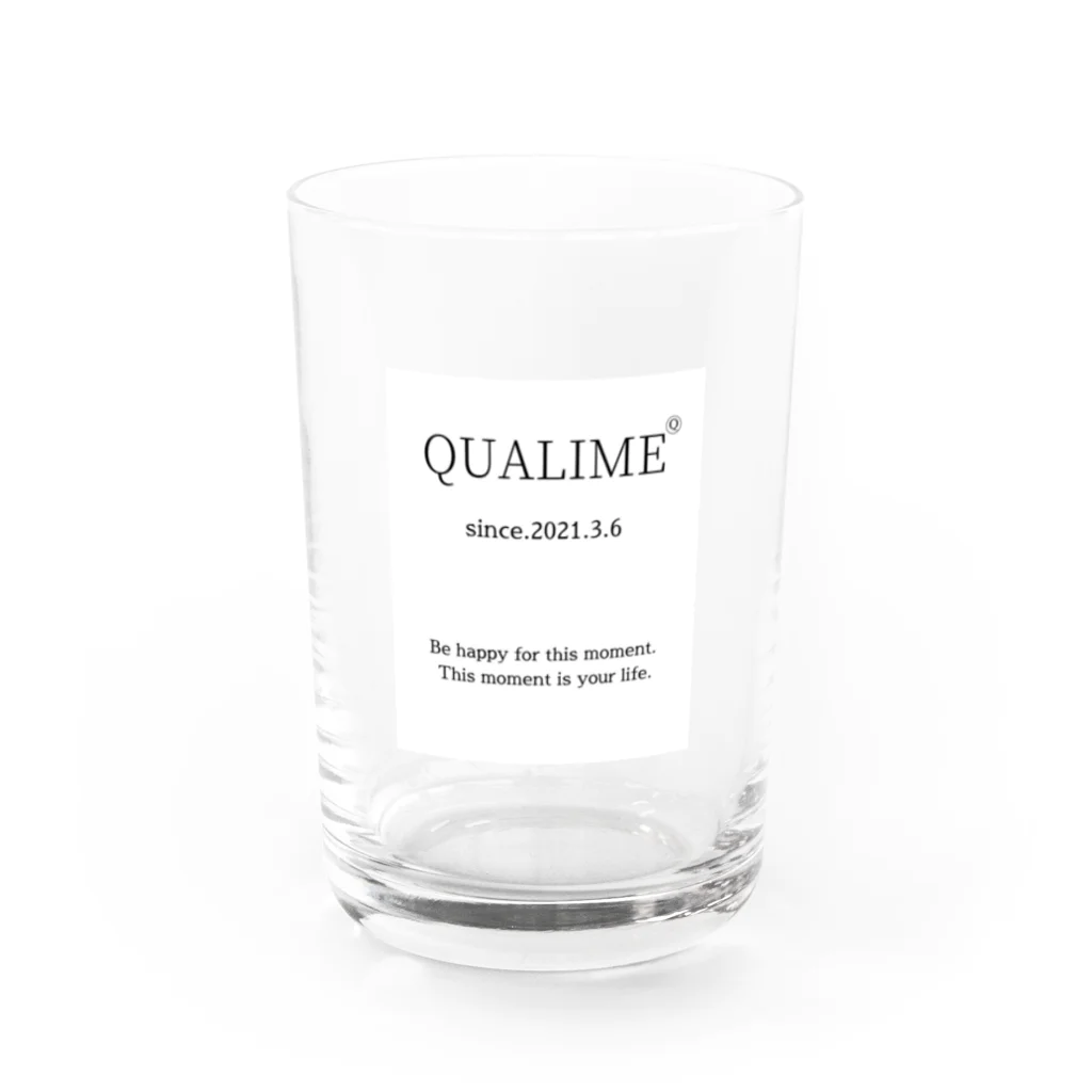 QUALIMEのQUALIME Water Glass :front