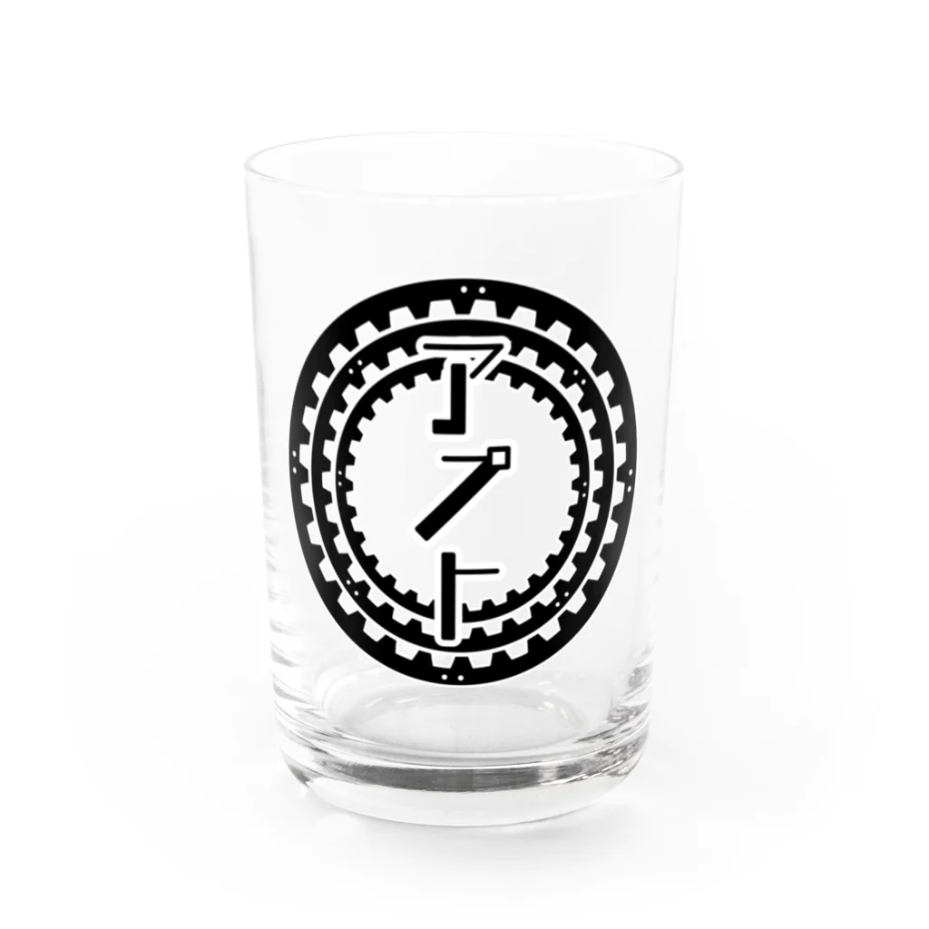 新商品PTオリジナルショップのラックレール図案（アプト） Water Glass :front