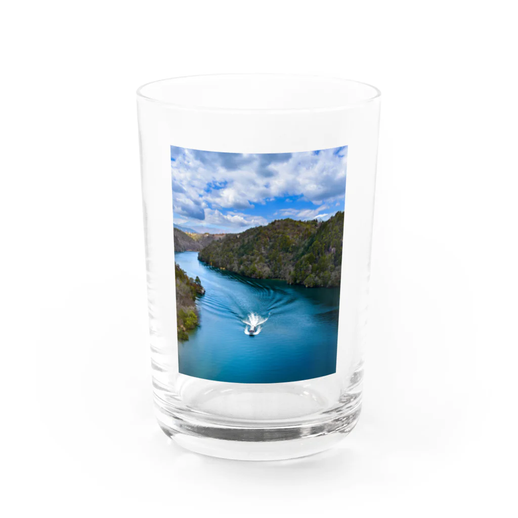 momentsの恵那大橋 Water Glass :front