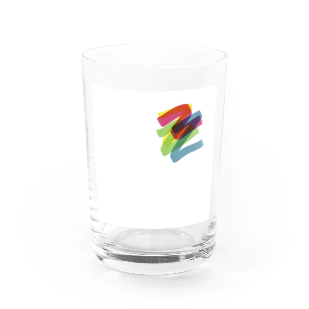自由堂のクリエイト Water Glass :front