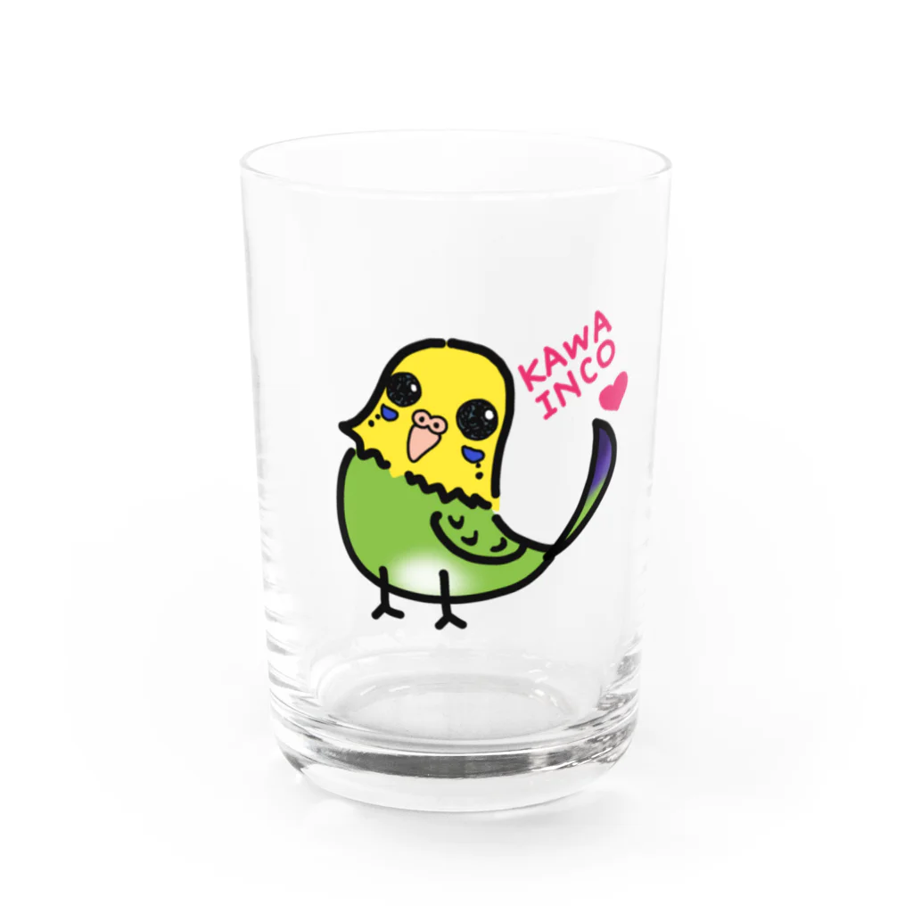 よつば～このかわいんこのシーザーちゃん Water Glass :front