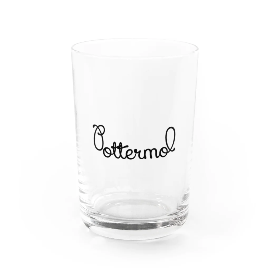 -END-のPottermol Water Glass :front