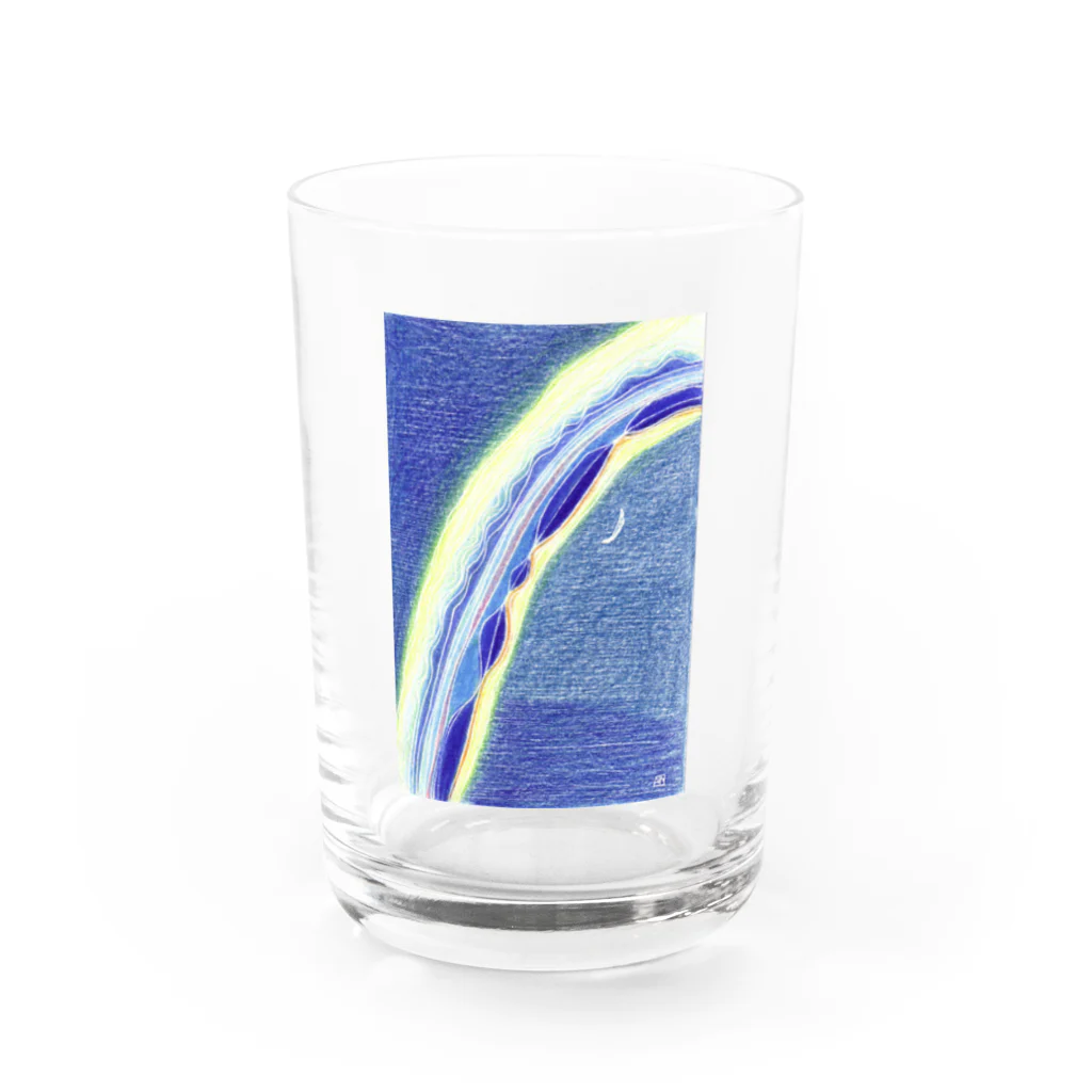 attsjamの天からのはしご Water Glass :front