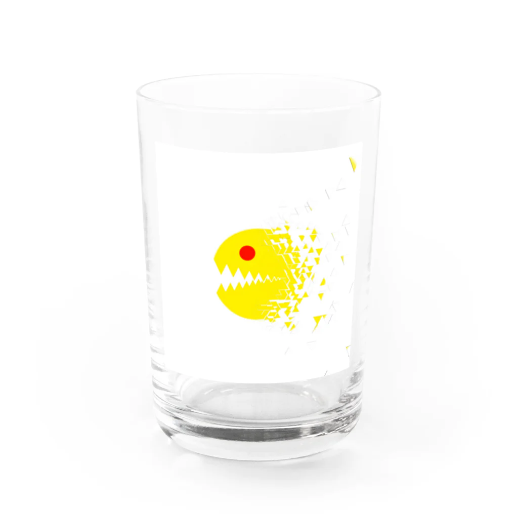 綺羅のガジガジ Water Glass :front