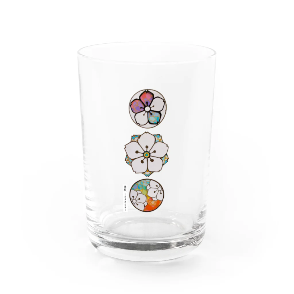 👦🧒ぼくらの華紋ーKAMONー のぼくの 華紋ーKAMONー Water Glass :front