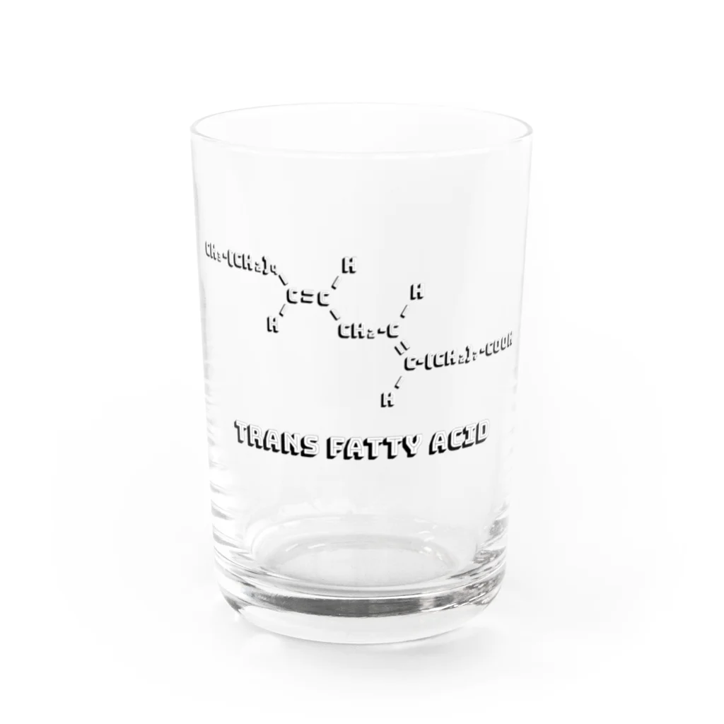 Stone_Moundのトランス脂肪酸の分子配列シリーズ Water Glass :front