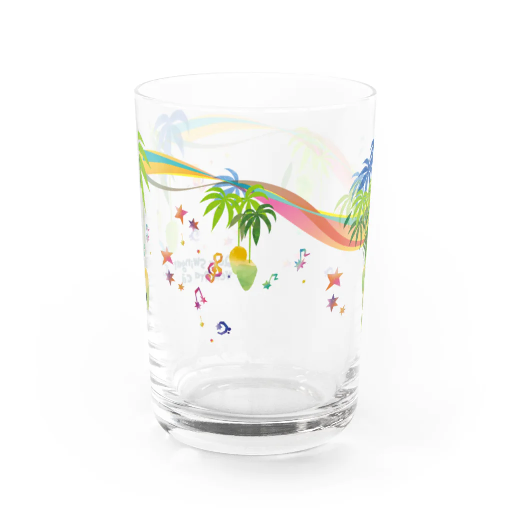 Quer Swingar Vem Pra Cáのmelody Water Glass :front