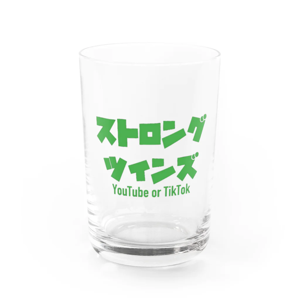 Strong twins official shopのストロングツインズグラス Water Glass :front