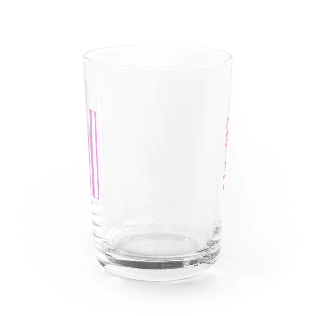 Bopomofoの台湾ビニール袋 Water Glass :front