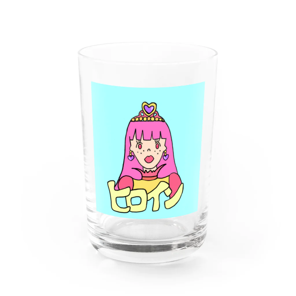 人間のか弱いヒロインなんて時代遅れじゃない？ Water Glass :front