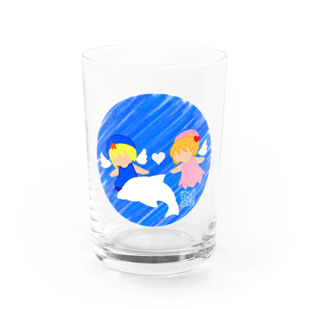 優月 のあ (YouTube 動画 アップ中) ♧の空と海 Water Glass :front