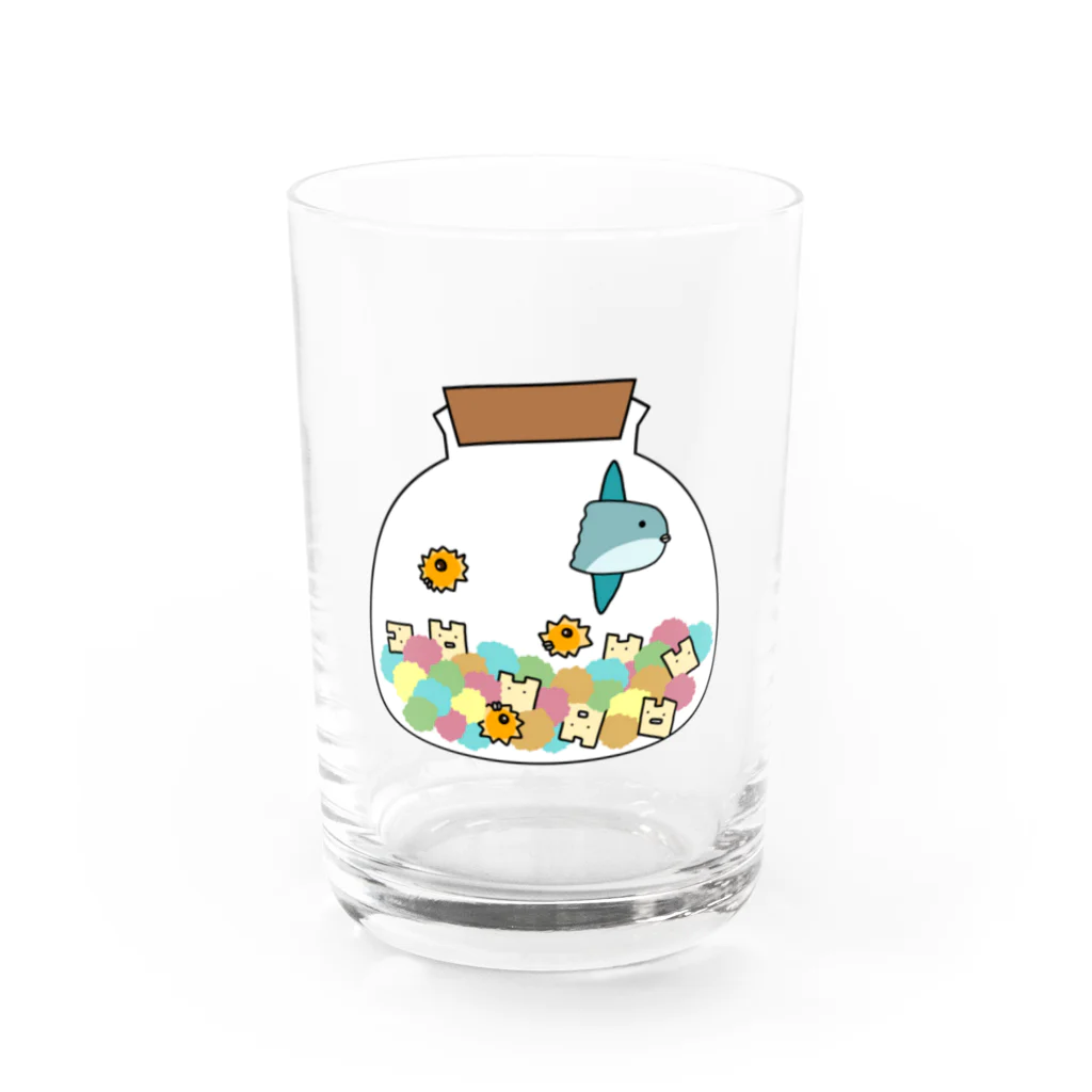 2Dうさぎの2Dうさぎ 金平糖 Water Glass :front