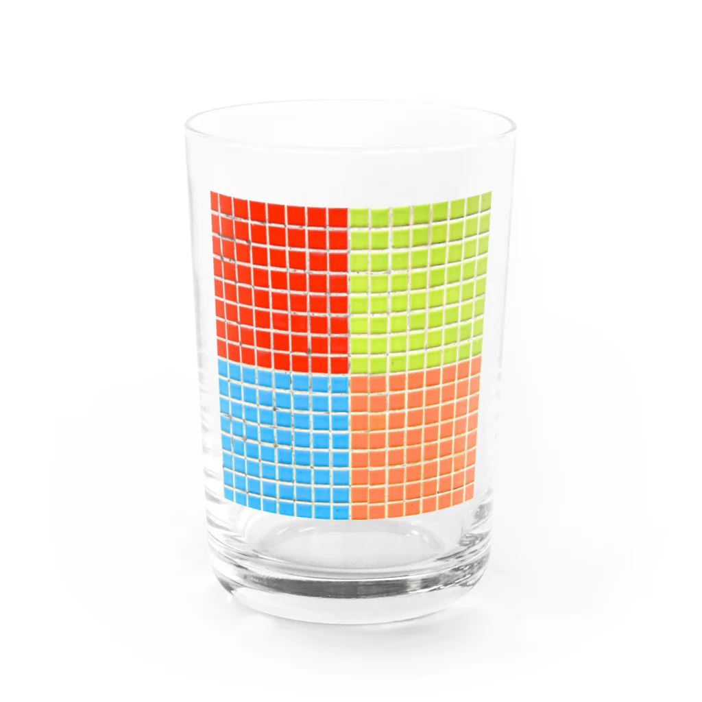 𝙈𝙊𝙈𝙊'𝙨 𝙎𝙝𝙤𝙥のレトロなタイル 05 Water Glass :front