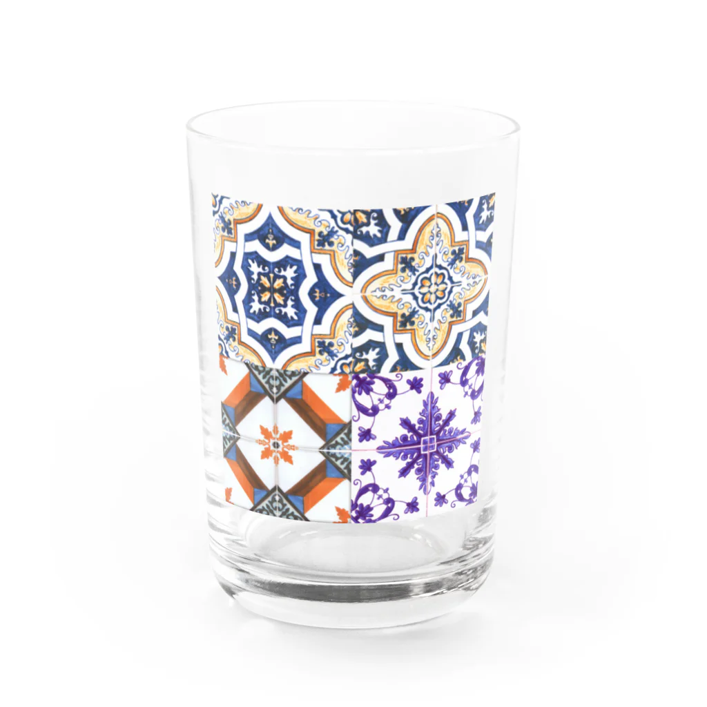 𝙈𝙊𝙈𝙊'𝙨 𝙎𝙝𝙤𝙥のレトロなタイル 06 Water Glass :front