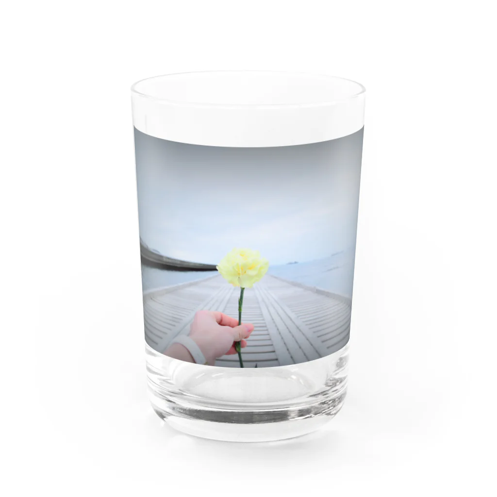 K-sampoのガラスのカーネーション（グラス） Water Glass :front