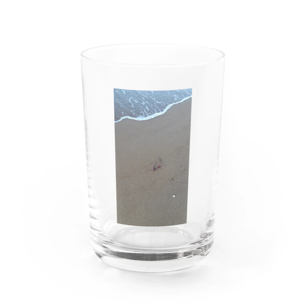 wanderlunderの波際のメガネ Water Glass :front
