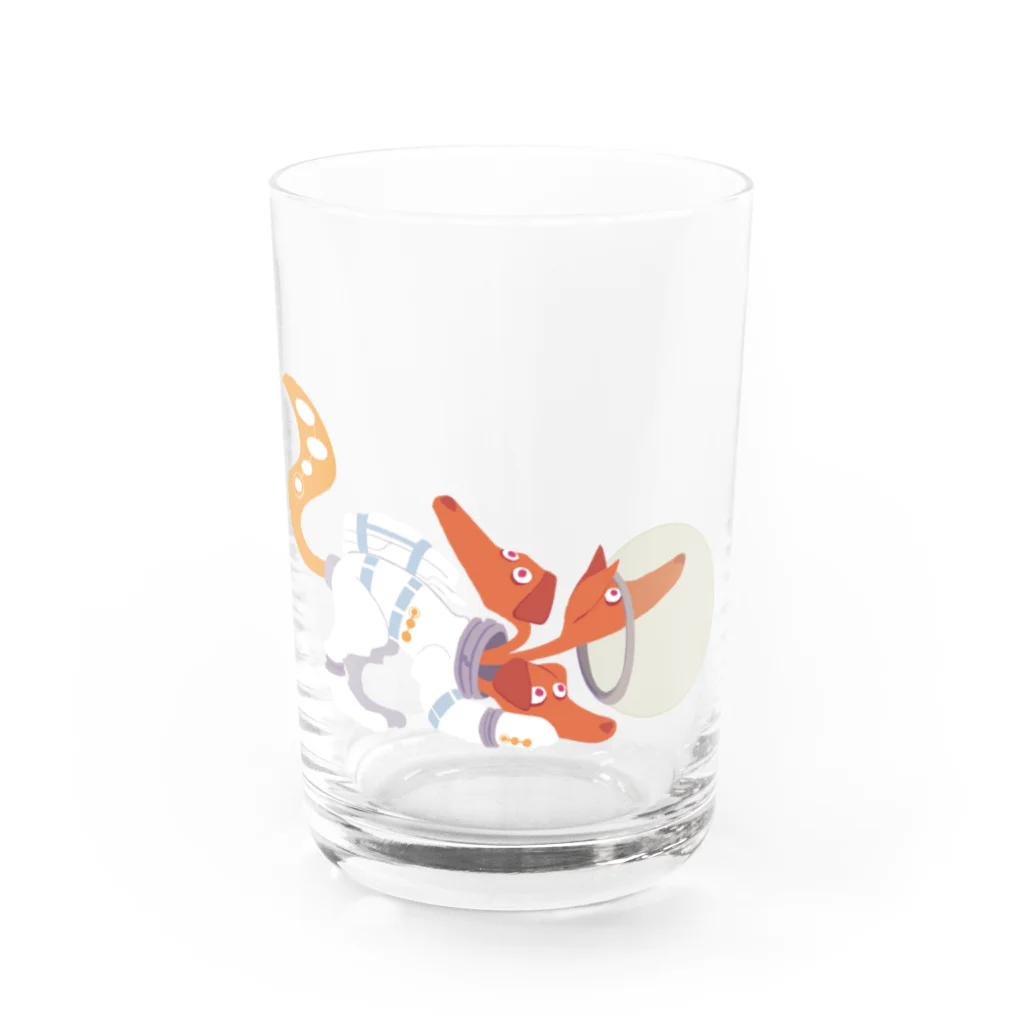 CoCoAメイドのSpace Cerberus Water Glass :front