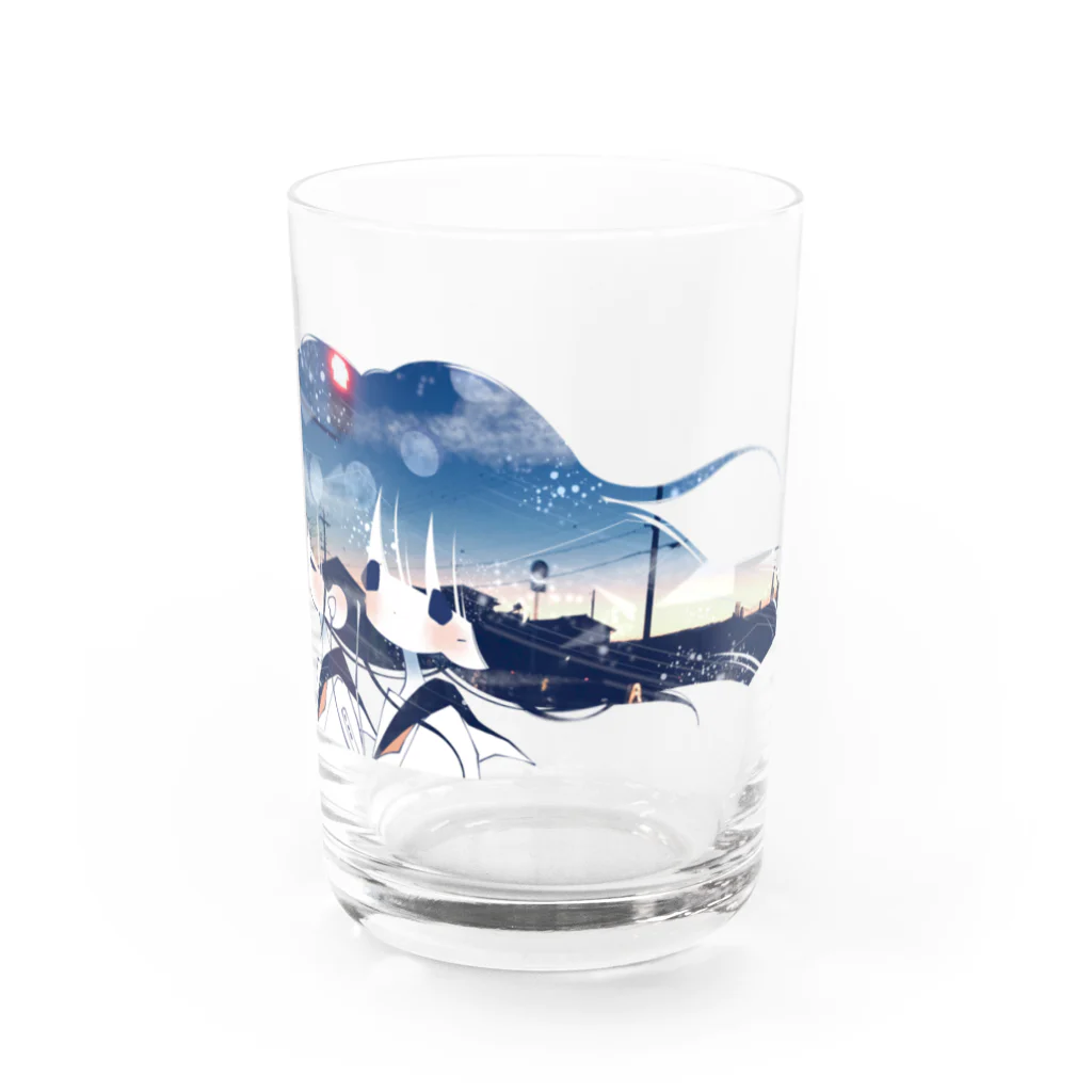 てふてふの館の放課後 Water Glass :front