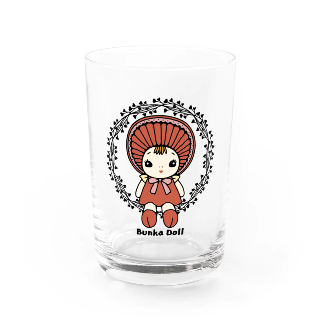 おくらのつぼの文化人形 Water Glass :front