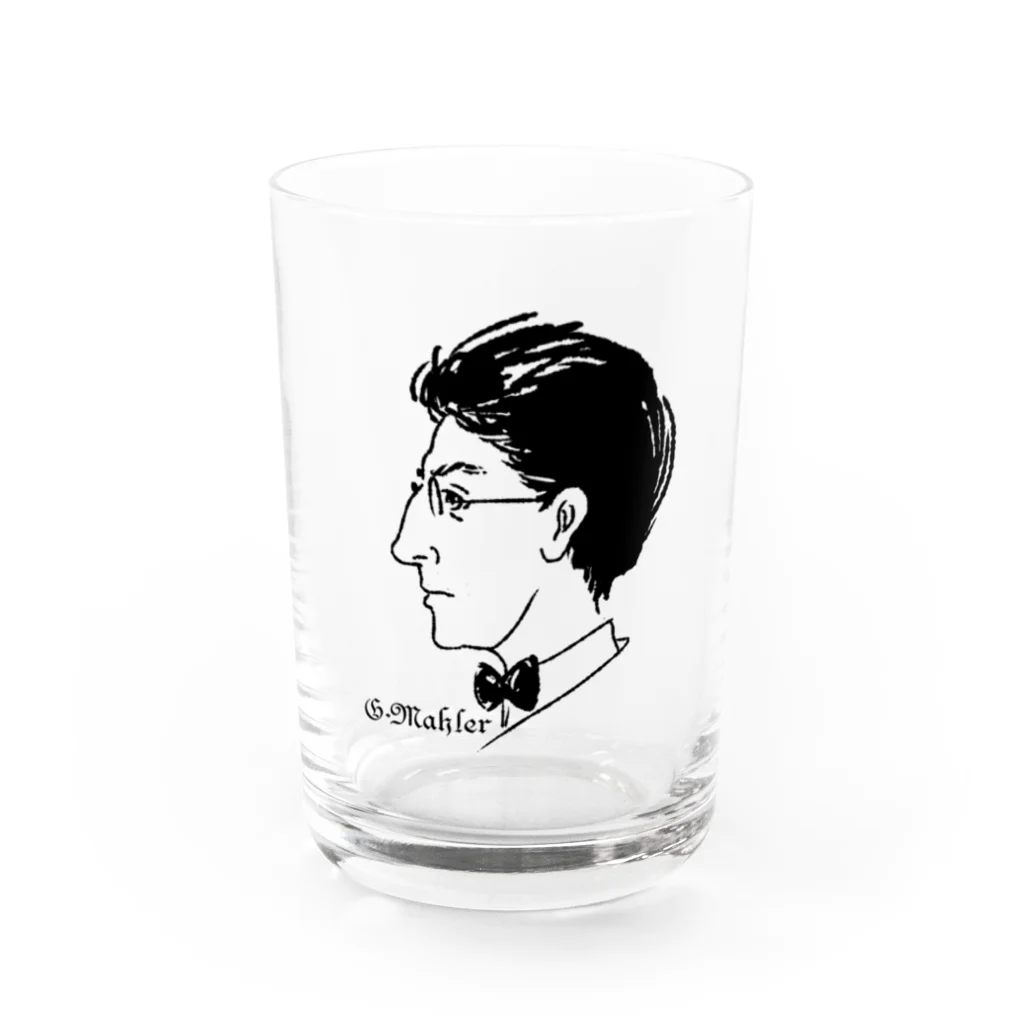 GraphicersのG.Mahler Water Glass :front