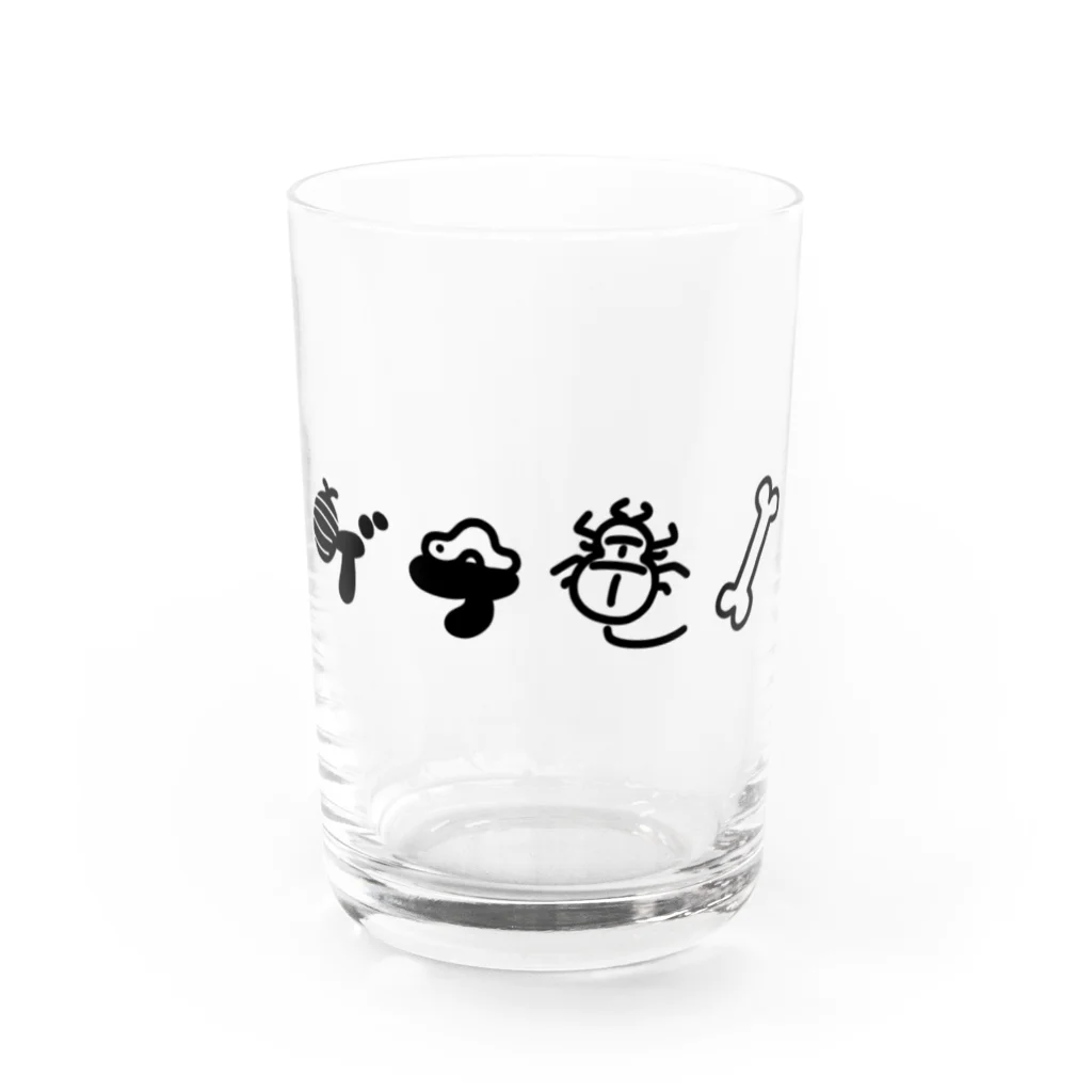 パッパラパーティのゲテモノ倶楽部 Water Glass :front