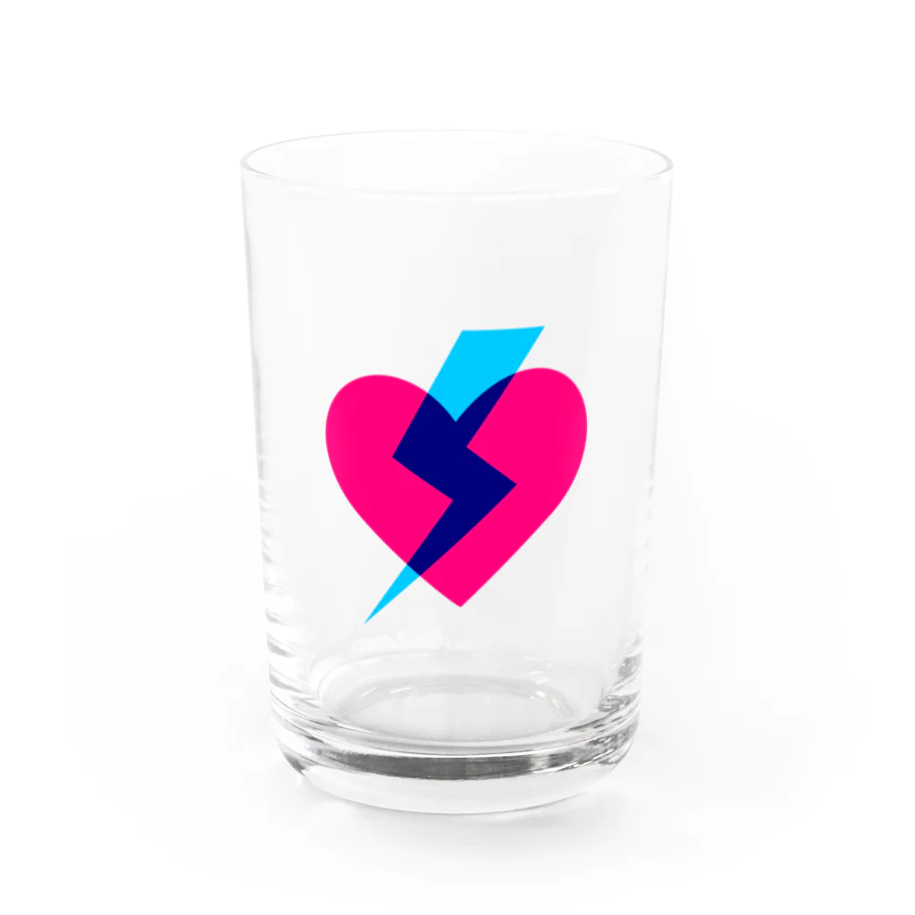 008 zerozerohachiのズキューーン Water Glass :front