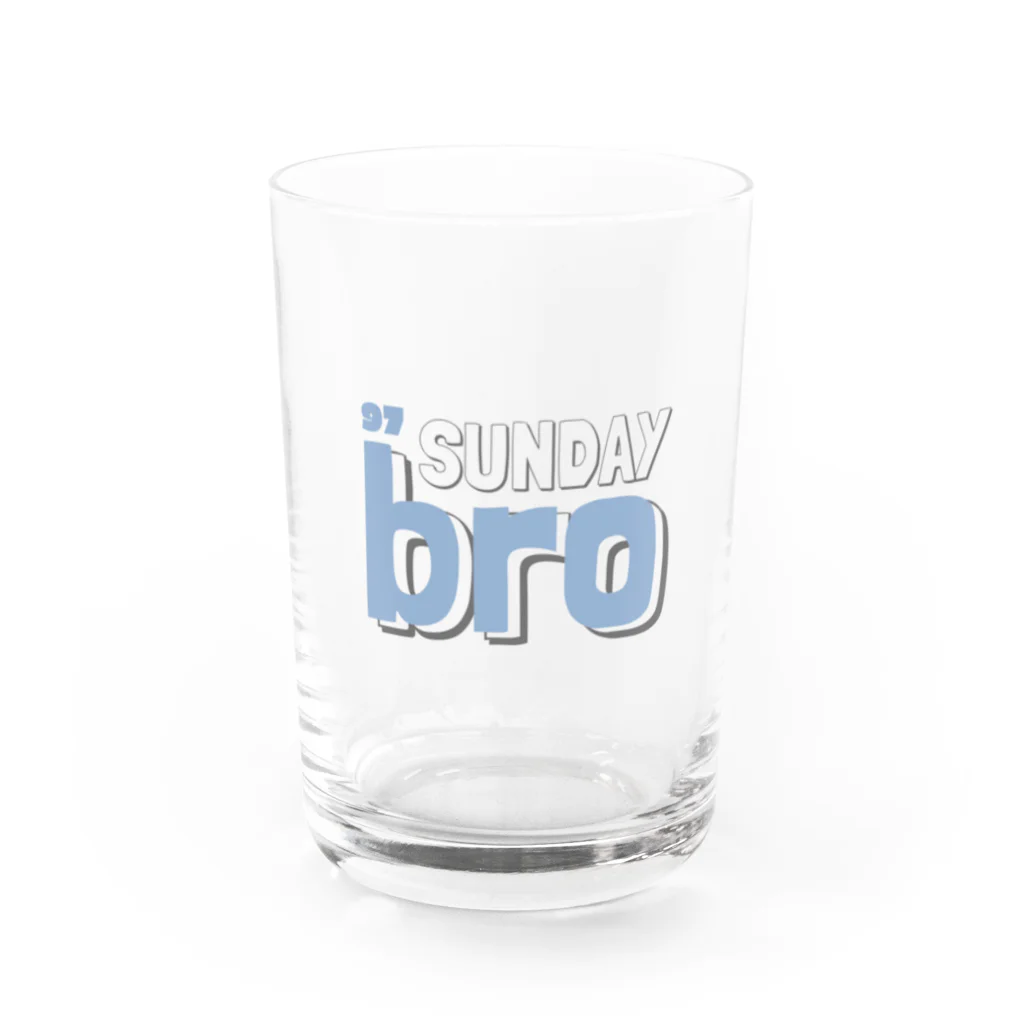 SUNDAY BROのSunday bro glass  グラス前面