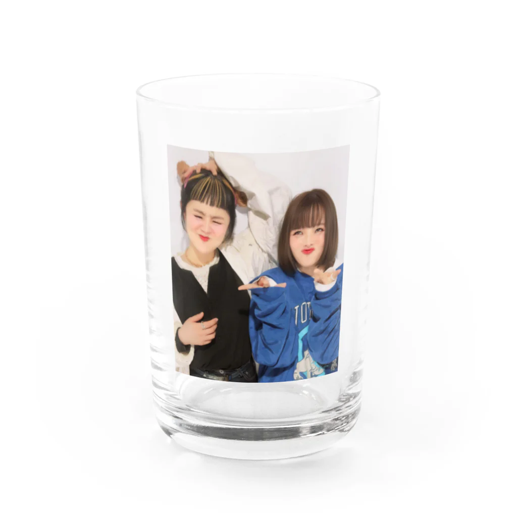 チャーミングキューティのしたことないポーズシリーズ Water Glass :front