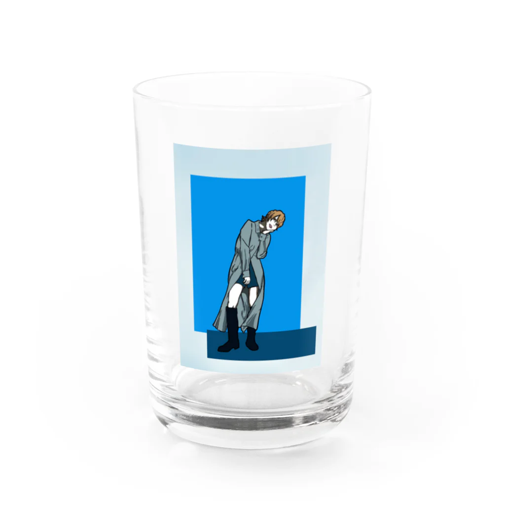 zakuroomのスプリングコートそろそろ着たい Water Glass :front