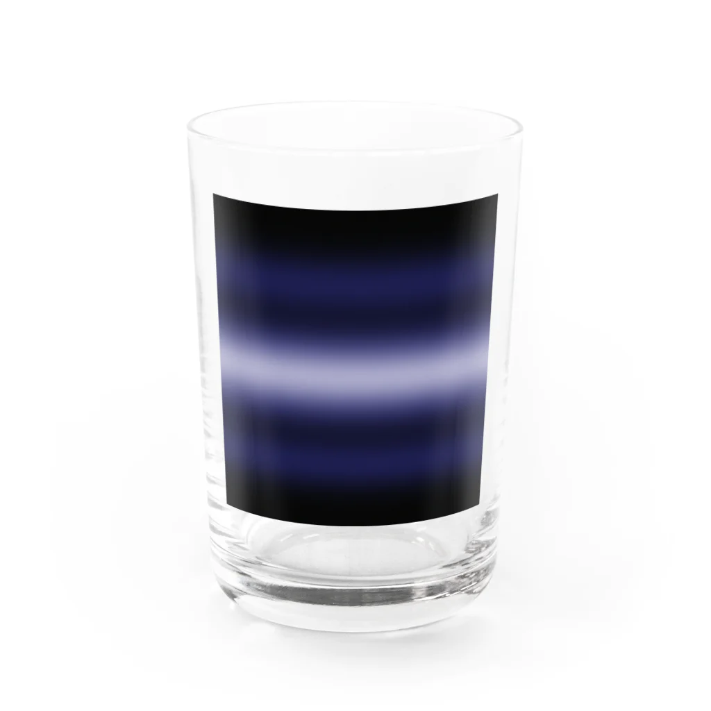 ぽぬぞぬのグラデーション　プライドフラッグ　レザー Water Glass :front