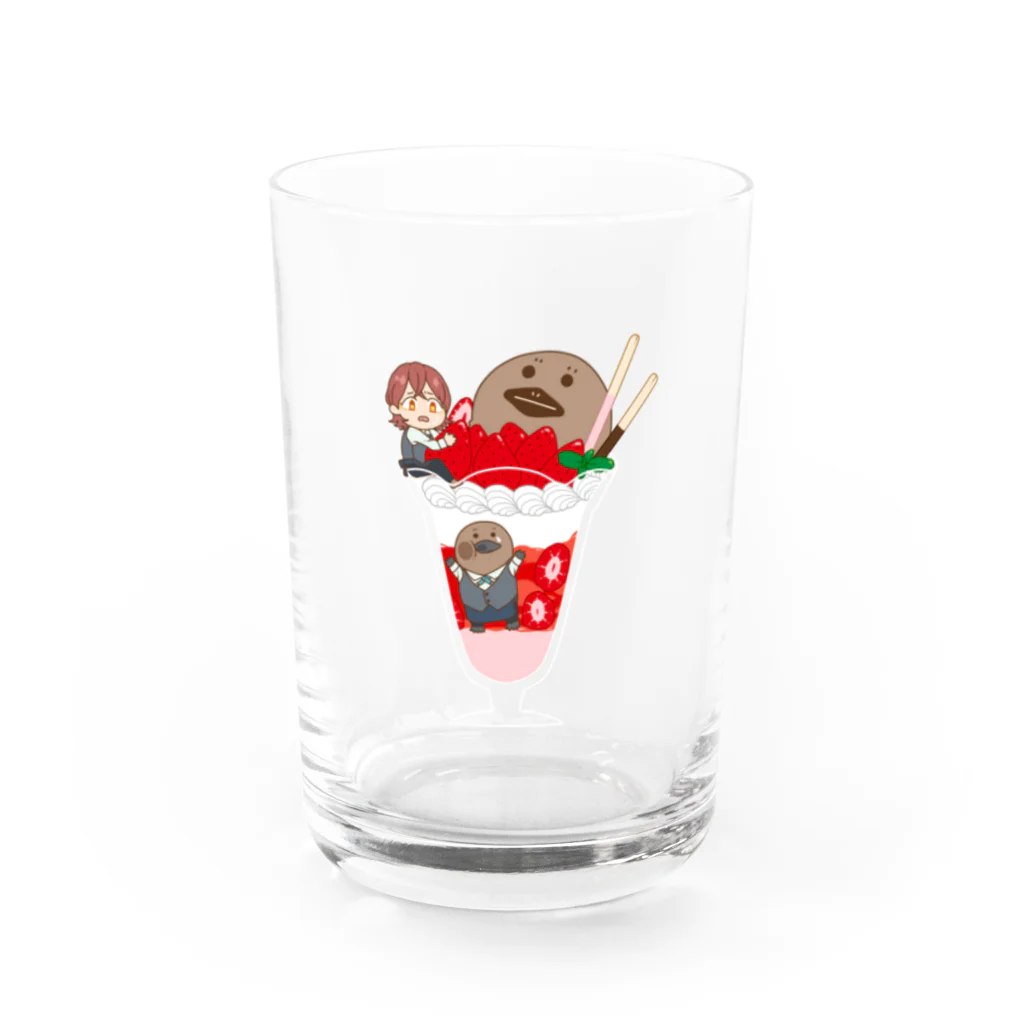 薄荷堂の喫茶カモノハシ Water Glass :front