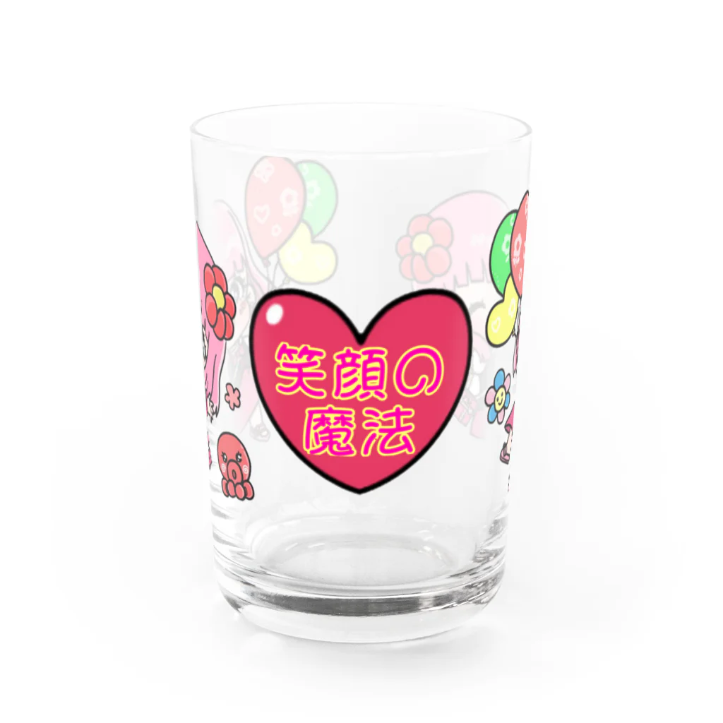 歌うバルーンパフォーマMIHARU✨〜あいことばは『笑顔の魔法』〜😍🎈の笑顔の魔法 Water Glass :front