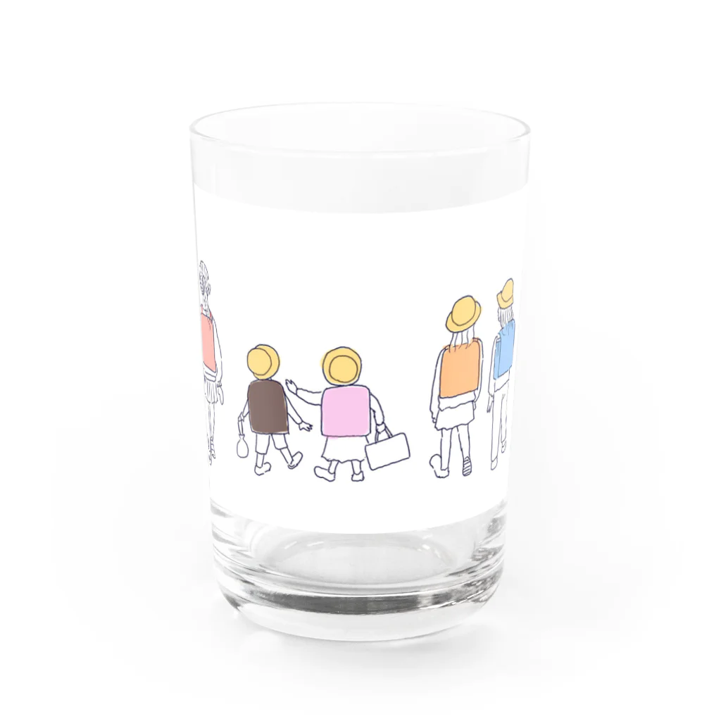 amenoasa(雨の朝)の道 Water Glass :front