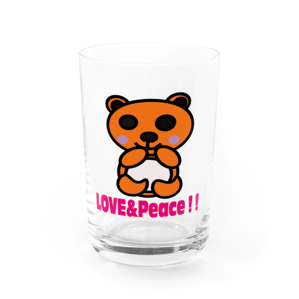 加藤未央のmio's bear series Water Glass :front