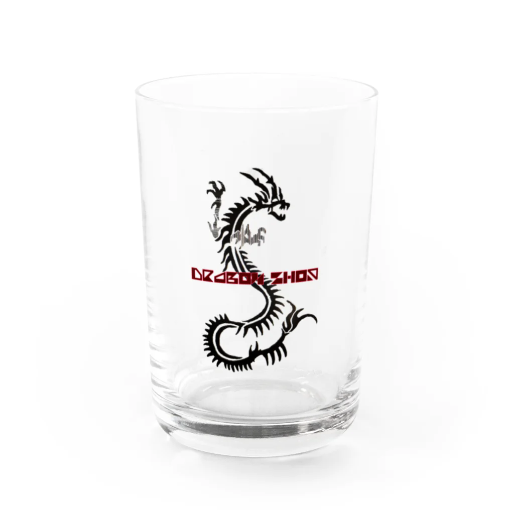 Dragon SHOPのDragon SHOPロゴ Water Glass :front