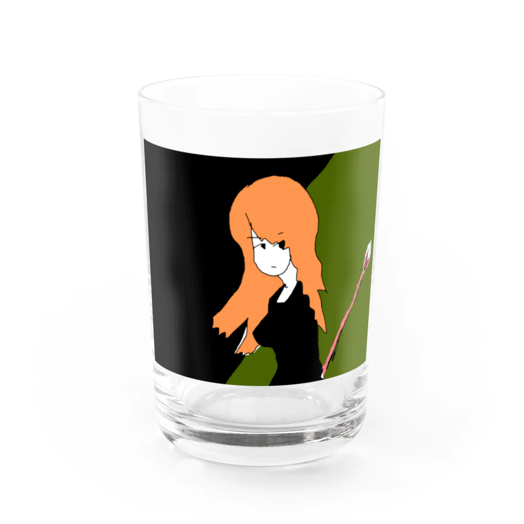 水草の魔女04 Water Glass :front