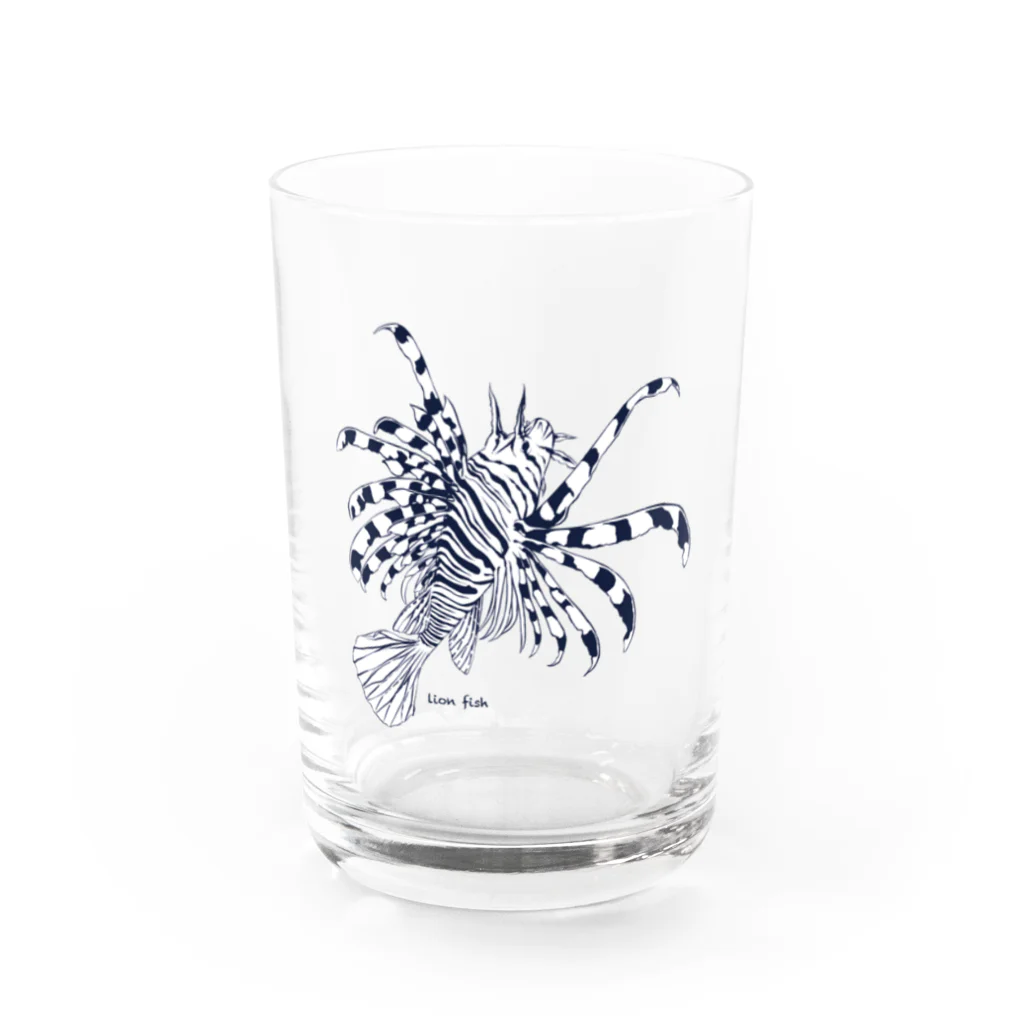 シマノカタチのミノカサゴ Water Glass :front