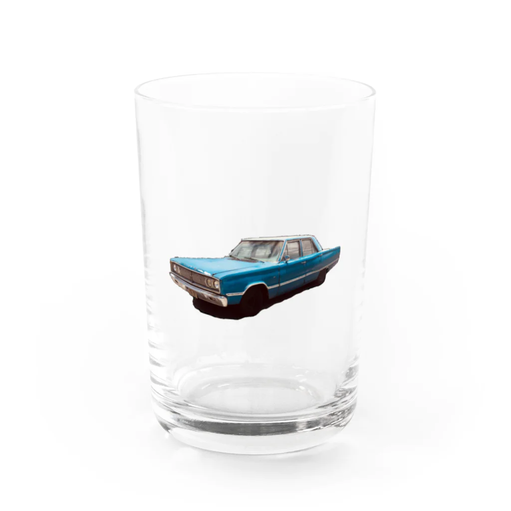 すしめし君のアメリカン車 Water Glass :front