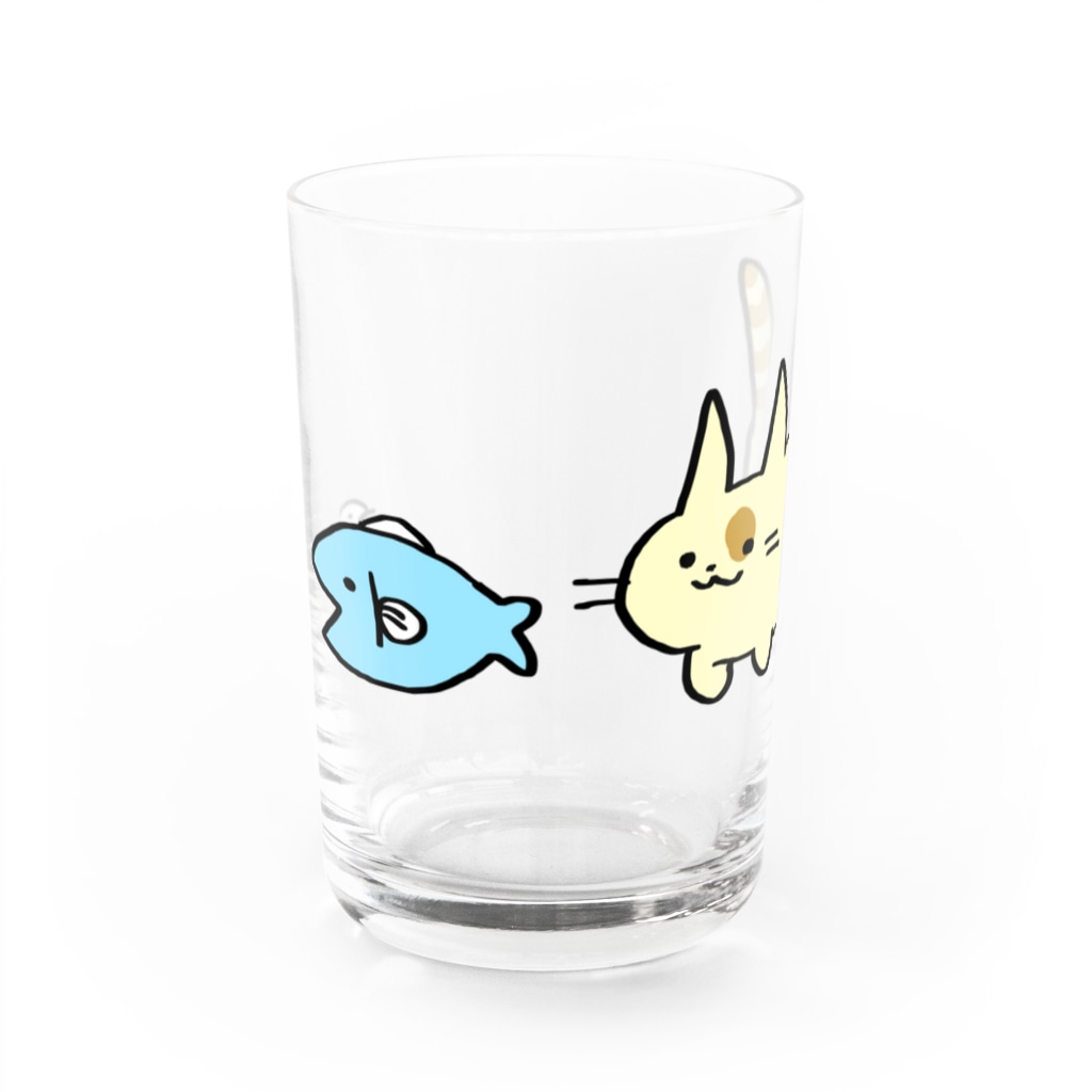ヒトデ屋の食物連鎖 Water Glass :front