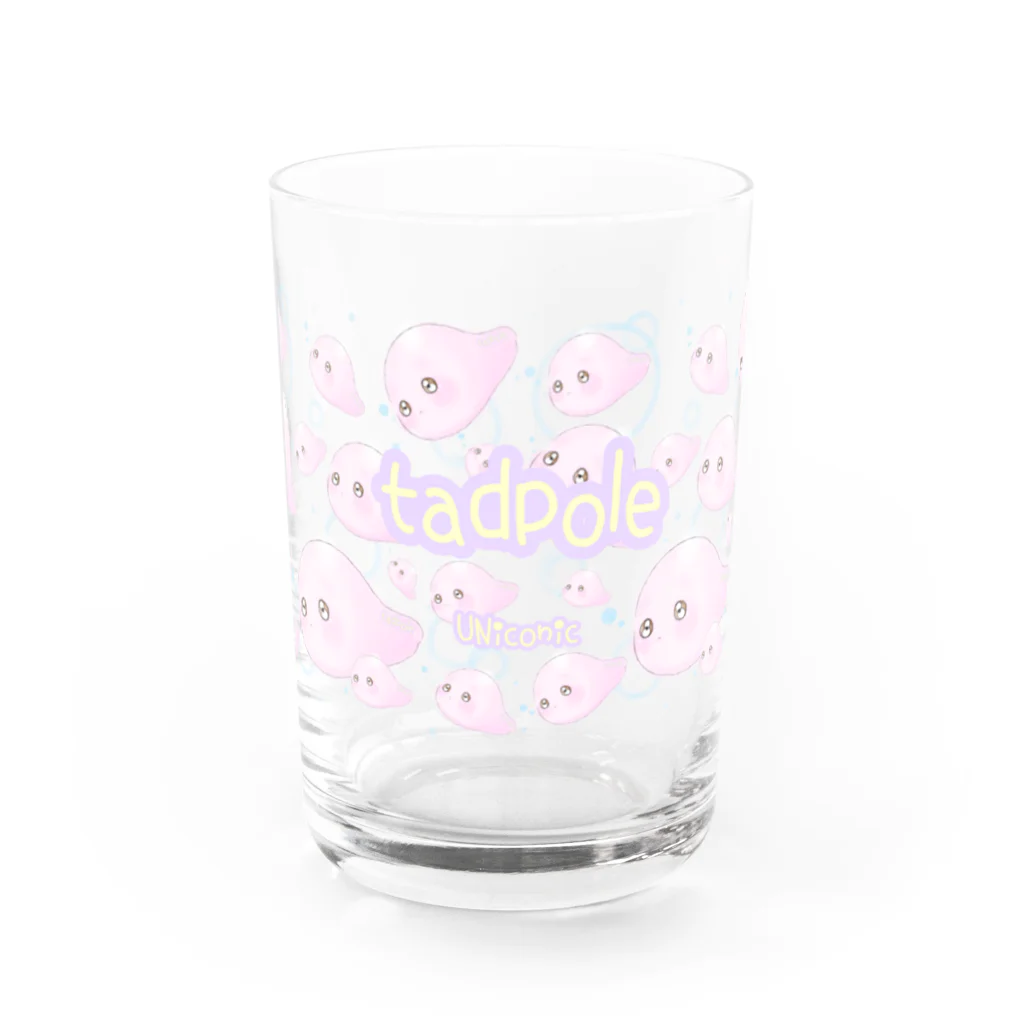 UNiconicのtadpole Water Glass :front