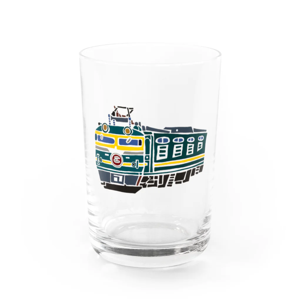 fuji041の電車 Water Glass :front