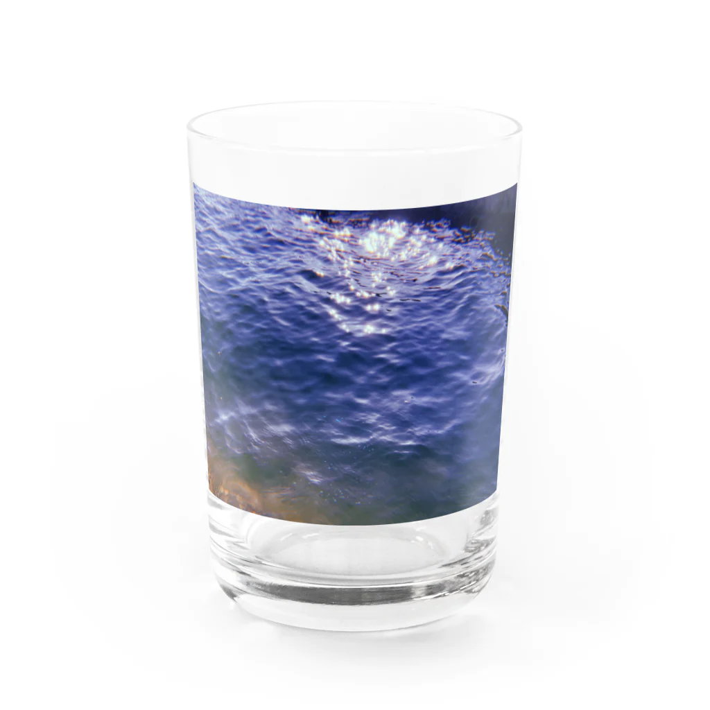 chapter101 by ゆるりの波のキラキラ Water Glass :front