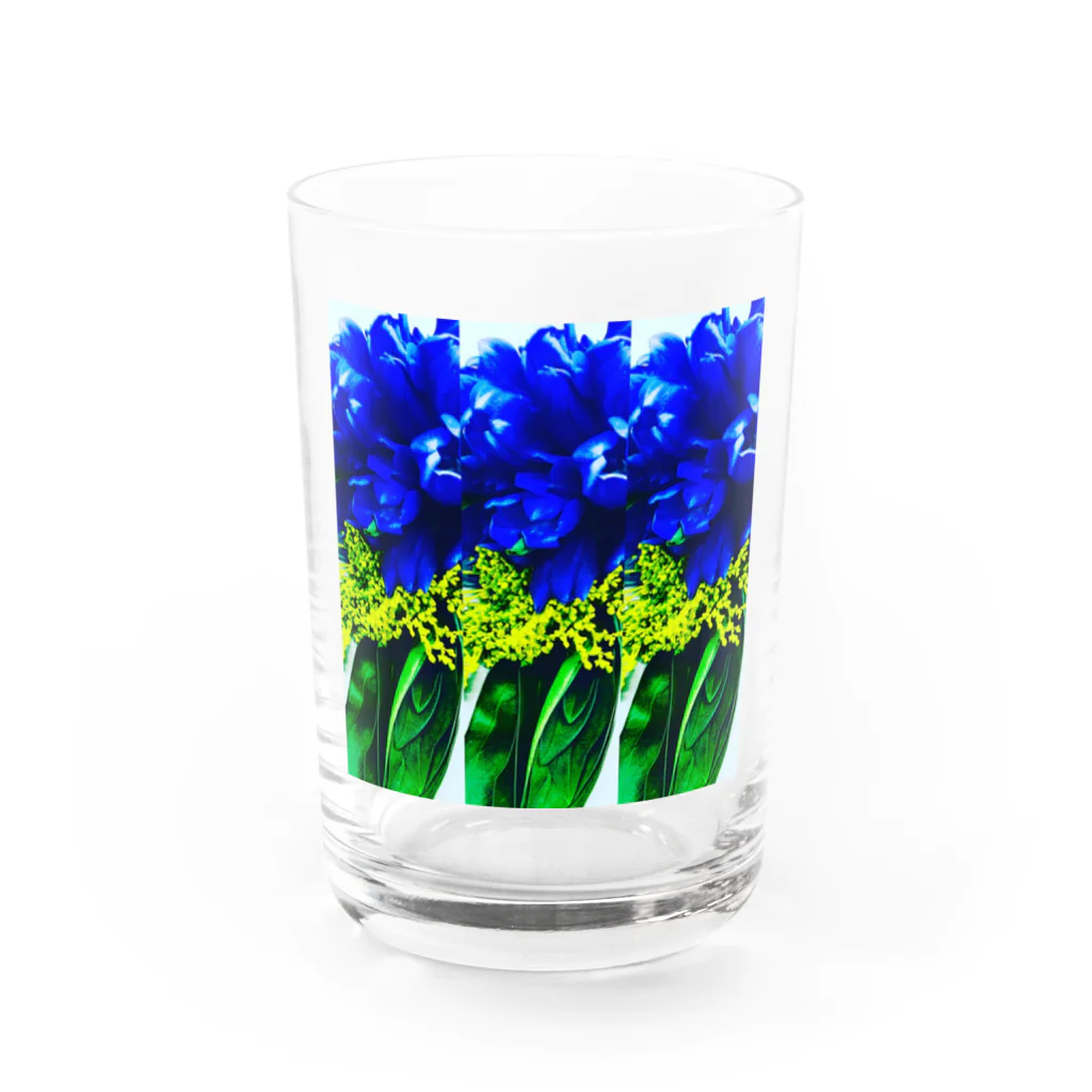 ののかの虫みたいな花 Water Glass :front